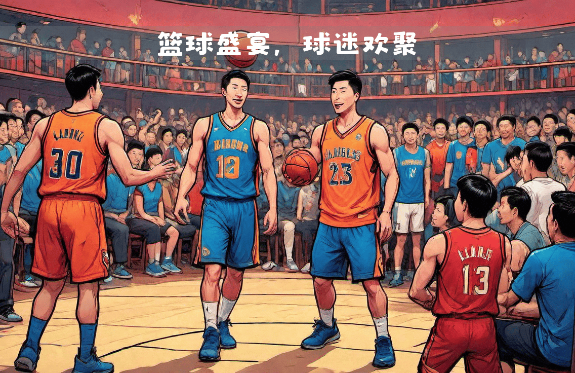 篮球球队举办了一场粉丝见面会